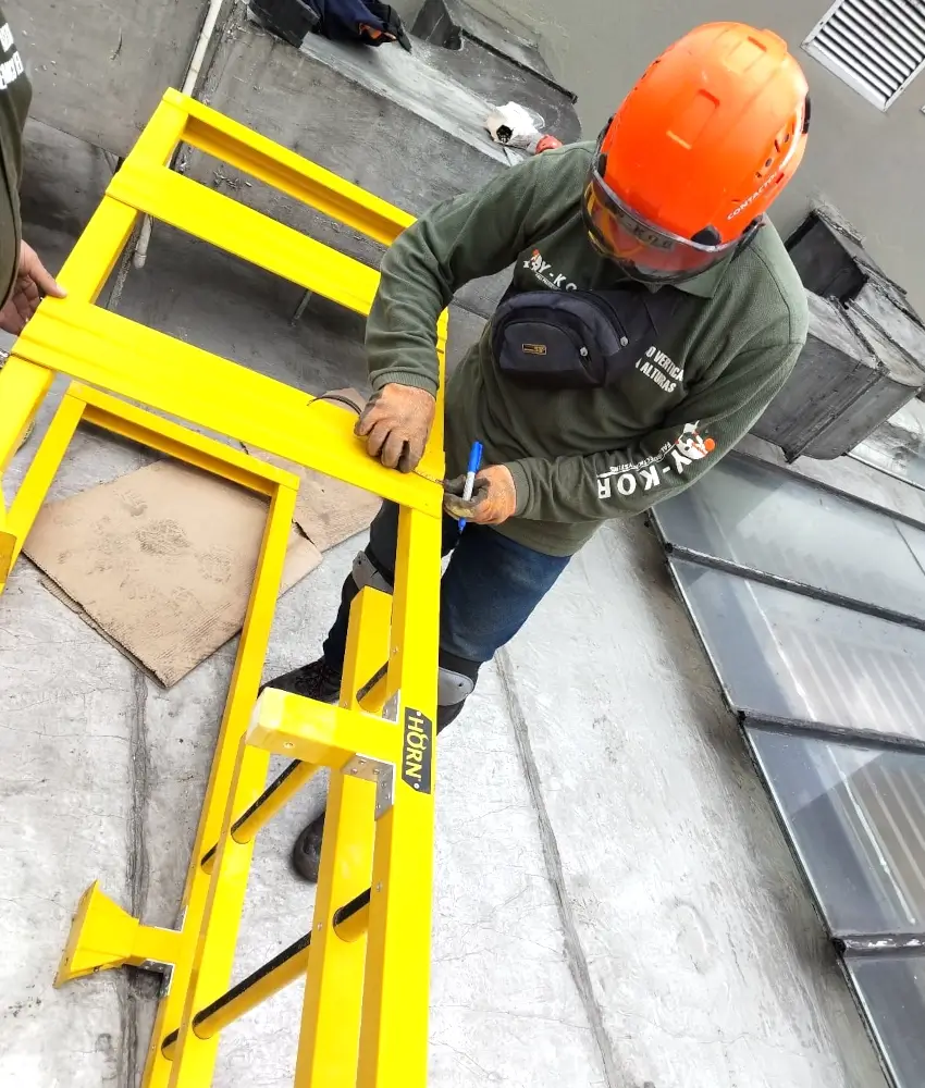 Inspección de escaleras