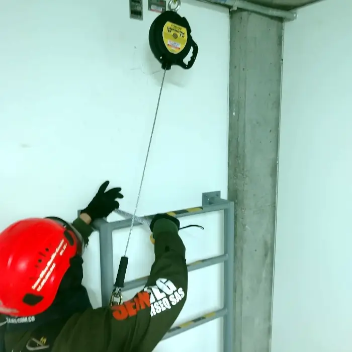 Líneas de vida verticales